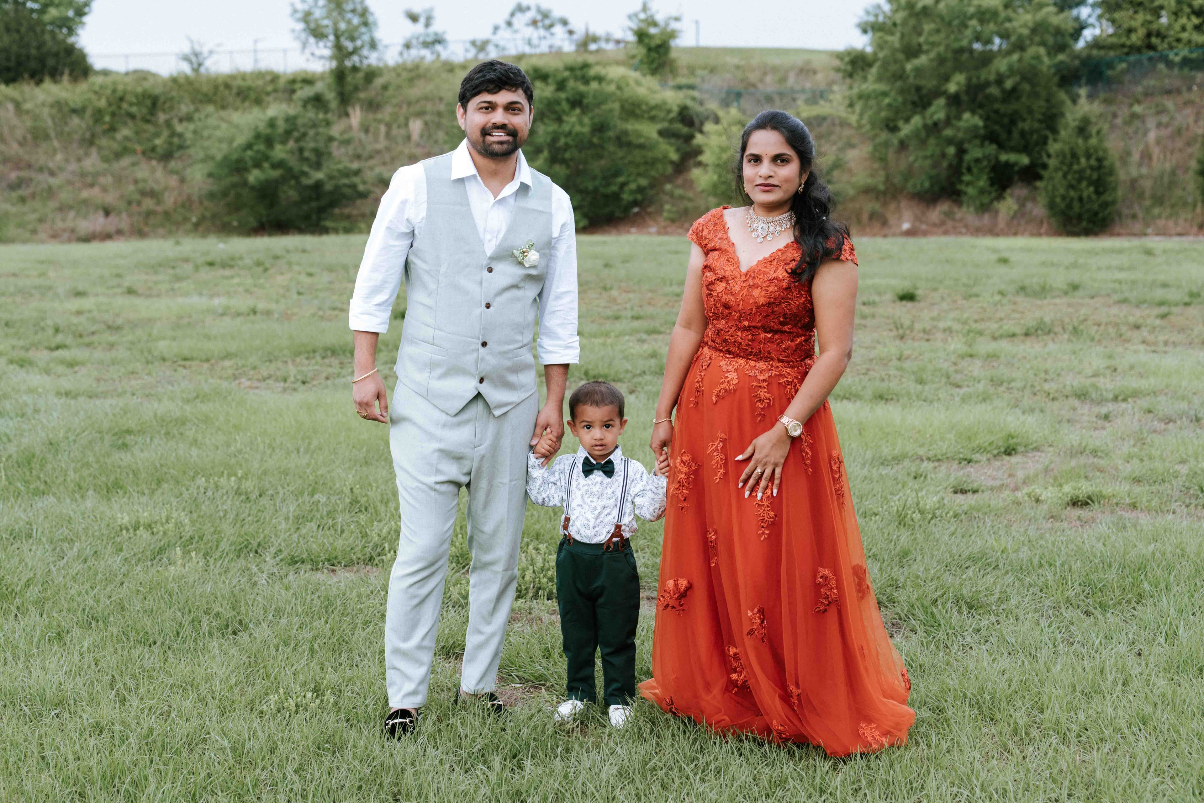 Family in the Field