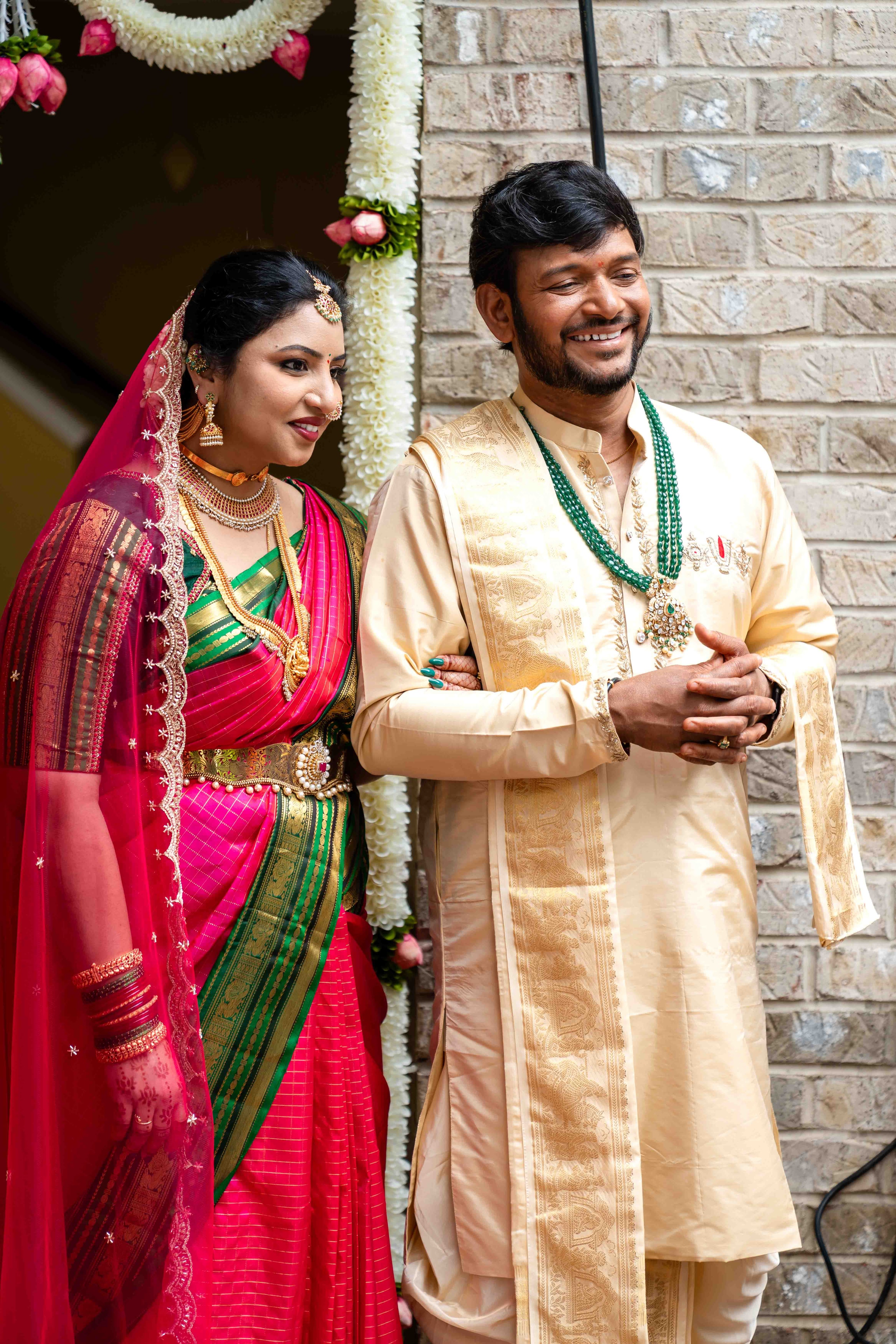 Family in Traditional Attire