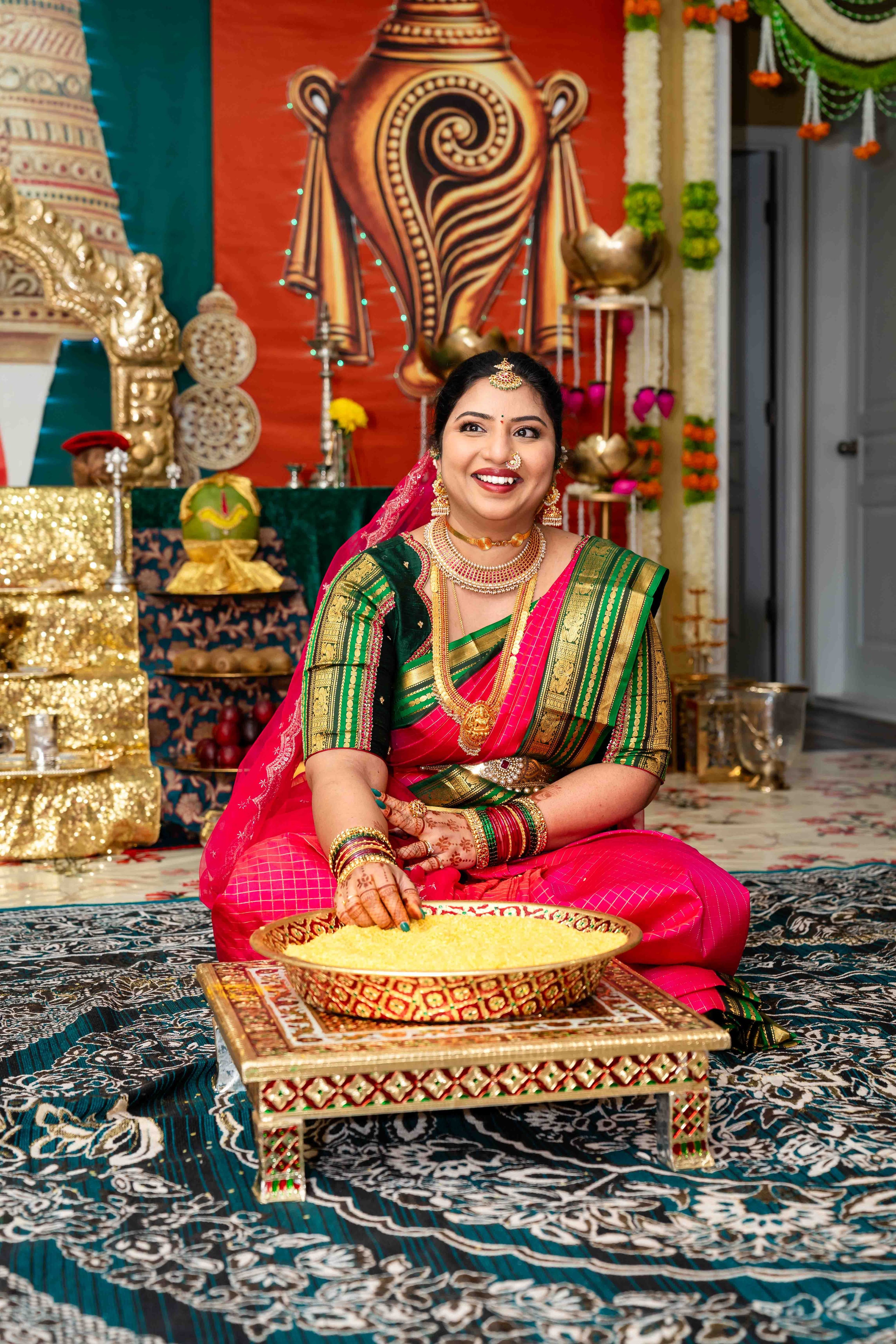 Bride at the Sacred Altar
