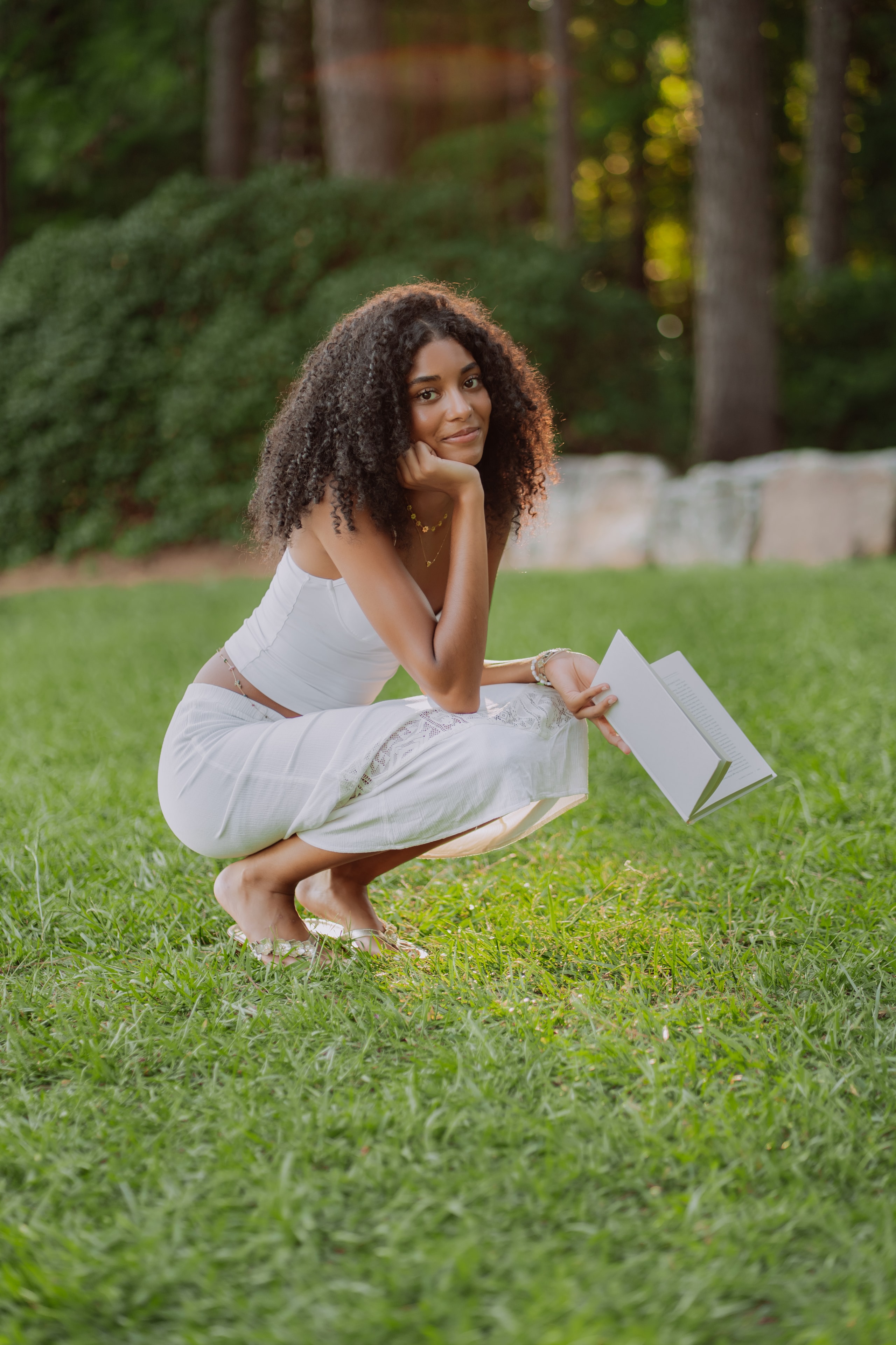 White Dress Portrait